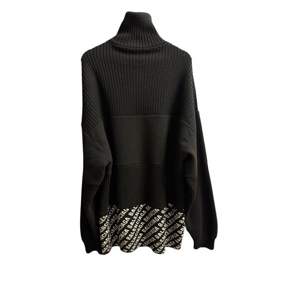 Balenciaga Knit Pullover with Half Zip Size XXL - Picture 4 of 9